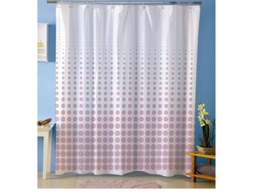 CORTINA PLASTICA DOBLE CON GANCHOS