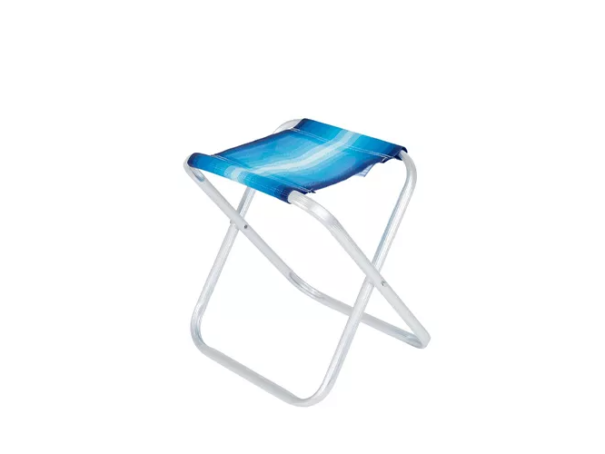 BANQUITO PLEGABLE ALUMINIO