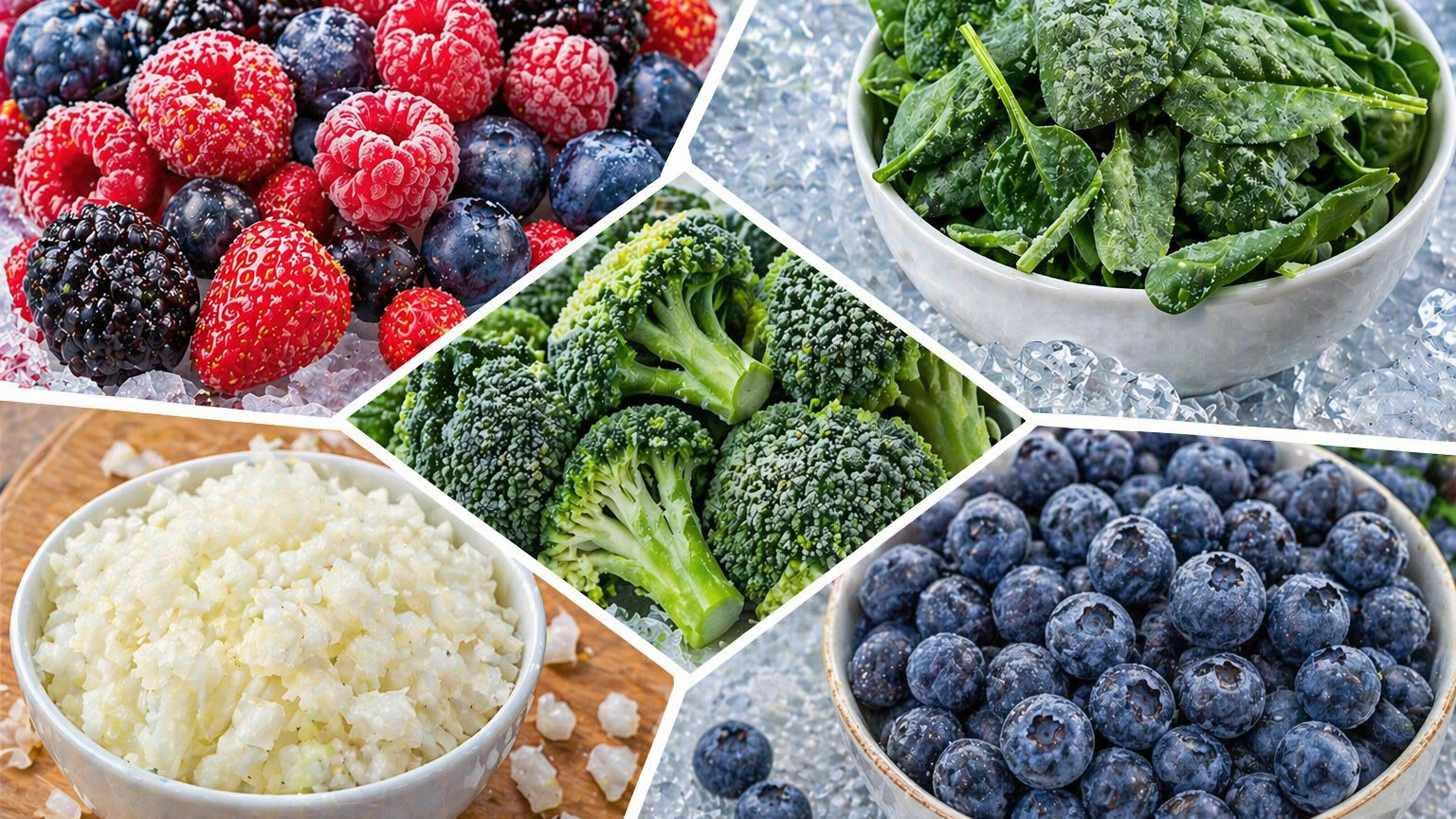 FRUTAS Y VERDURAS CONGELADAS IQF