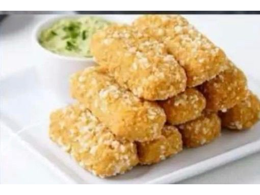 BARRITAS DE POLLO CON CHEDDAR x 1 KILOGRAMO