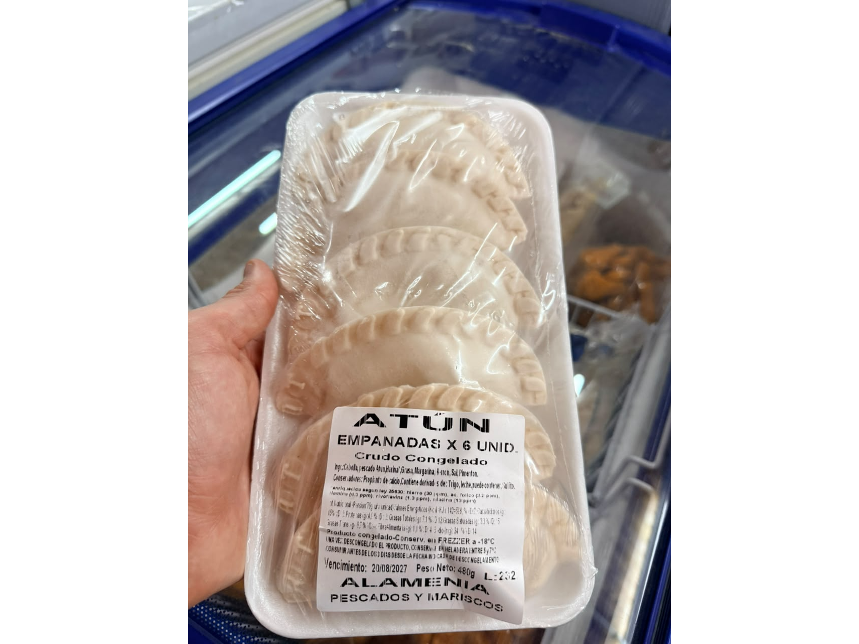 EMPANADAS DE ATÚN x 6U