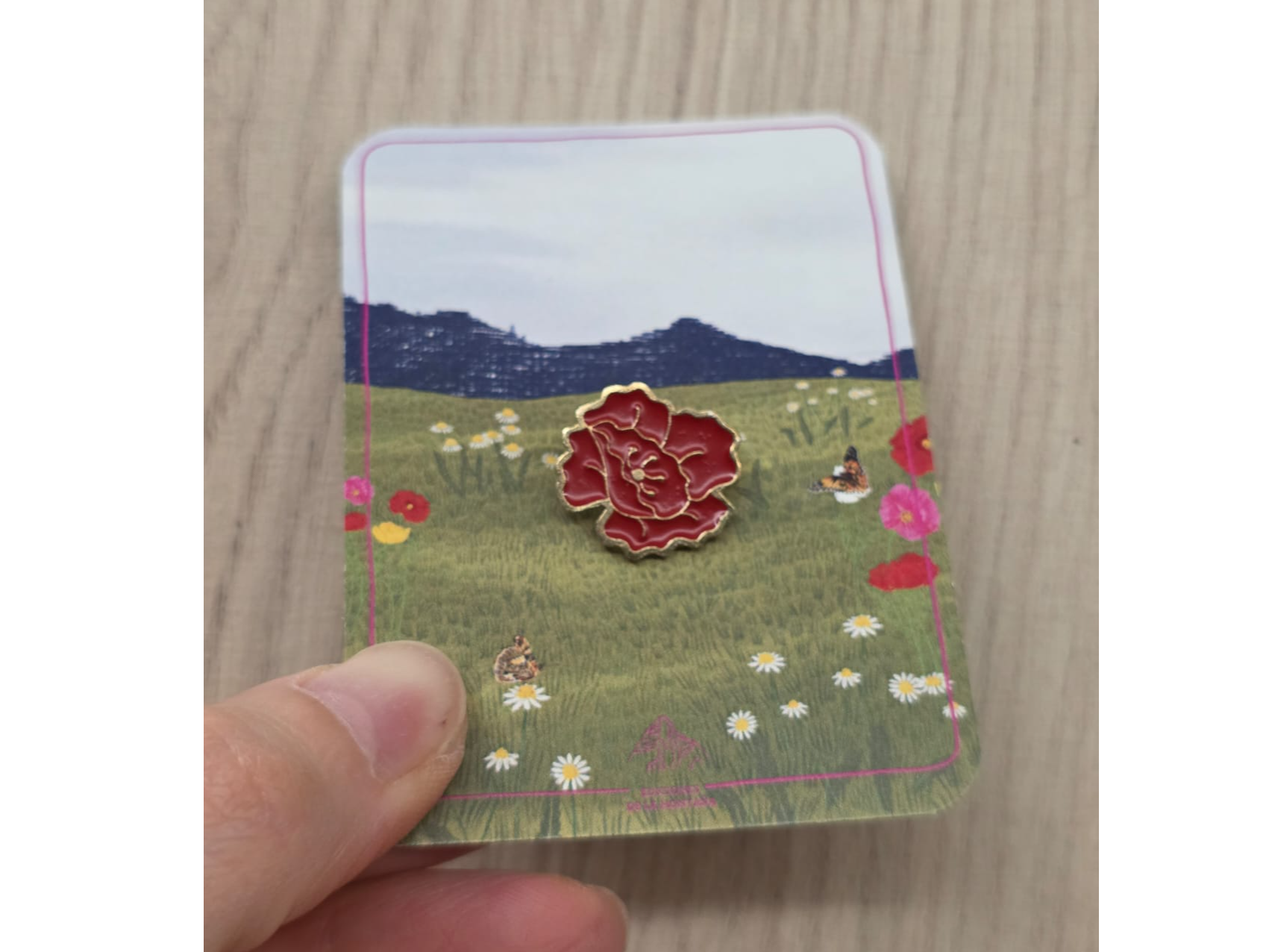 Flor patagónica- Amapola