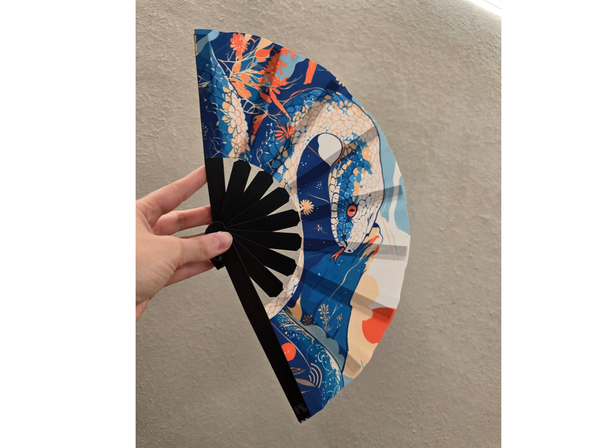 Abanico Pocket Okinawa con estuche