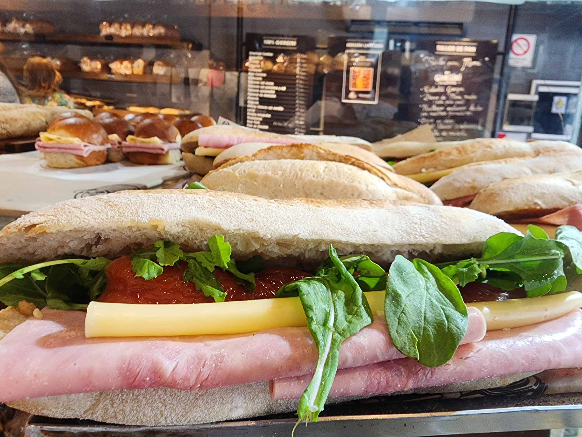 Sándwich Mini baguette standard