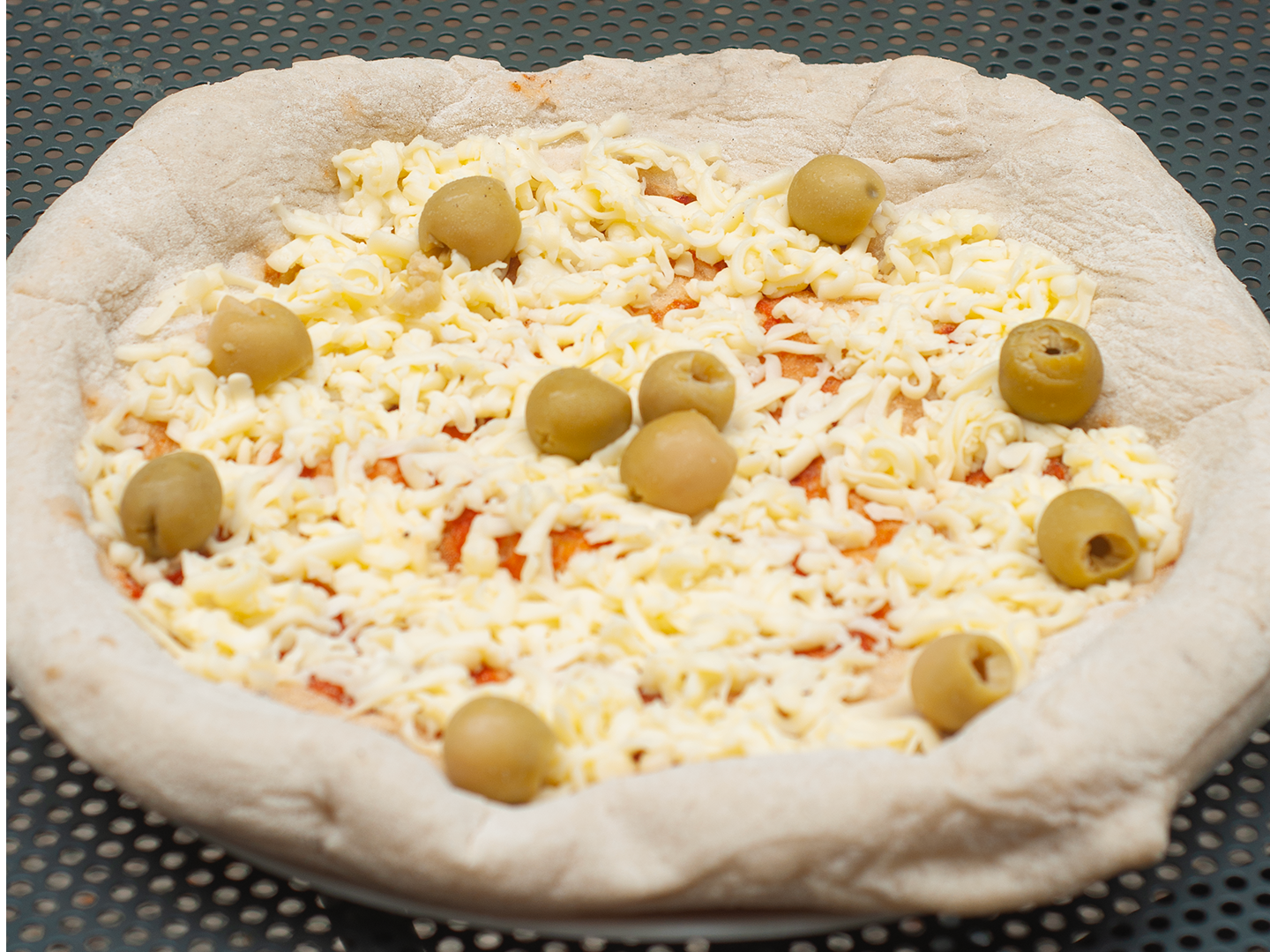 Pizza de muzzarella