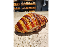 Croissant relleno de. Rema diplomata de Cerezas 🍒