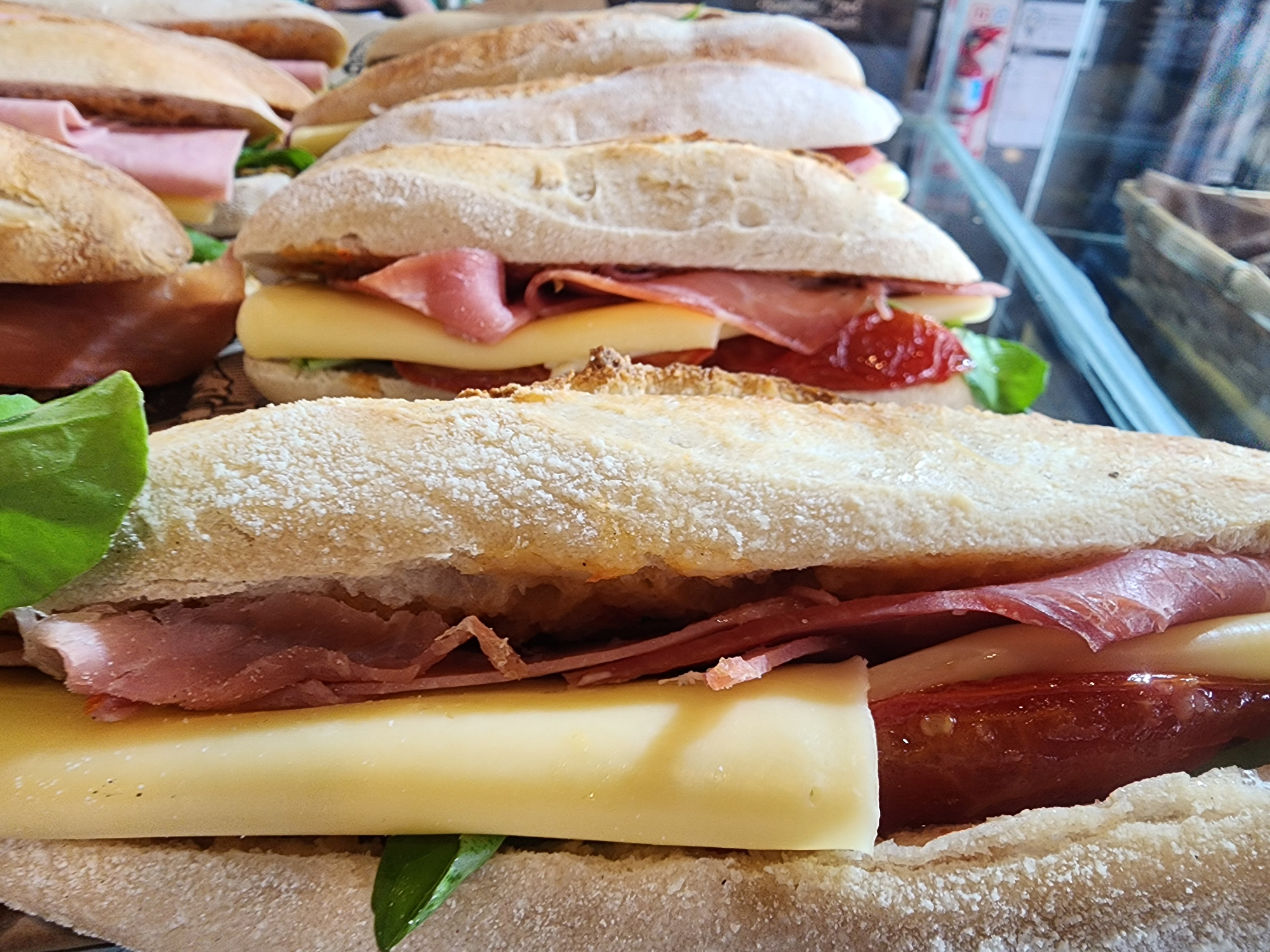 Sándwich Mini baguette especial