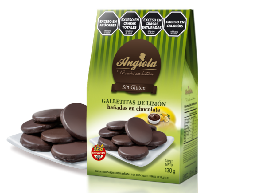 Galletitas de Limon Bañadas en Chocolate