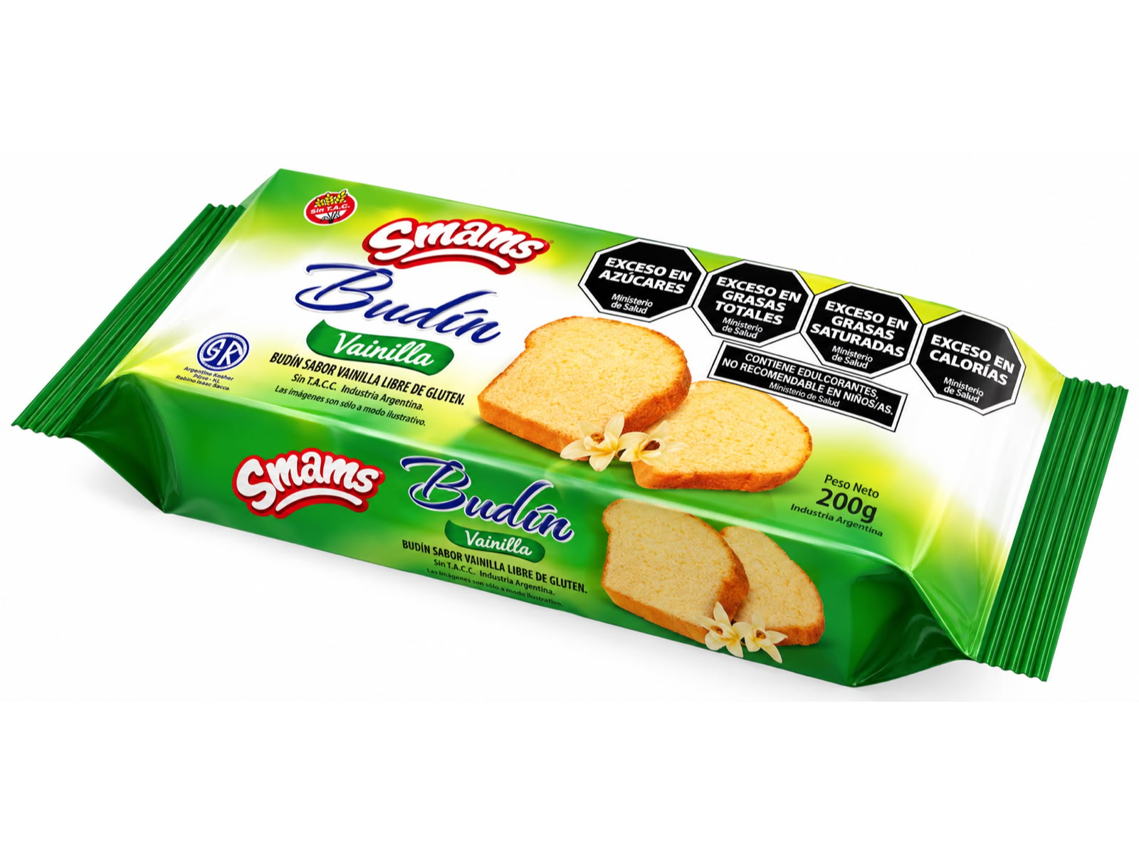 Budin Sabor Vainilla Smams x250g