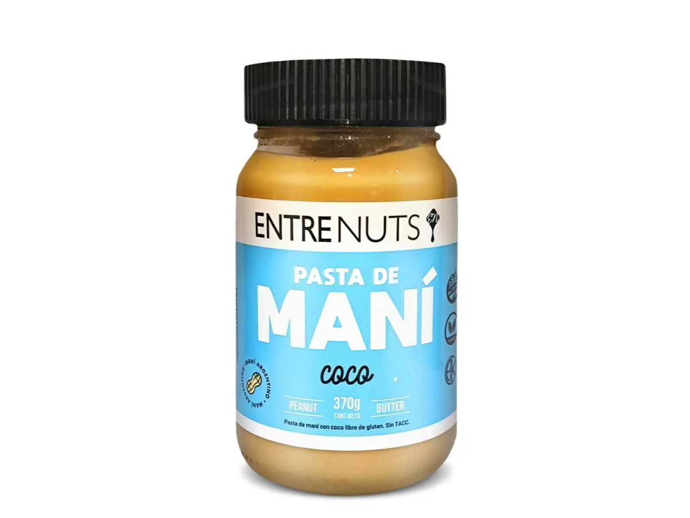 Pasta de mani con Coco Entrenuts 370g