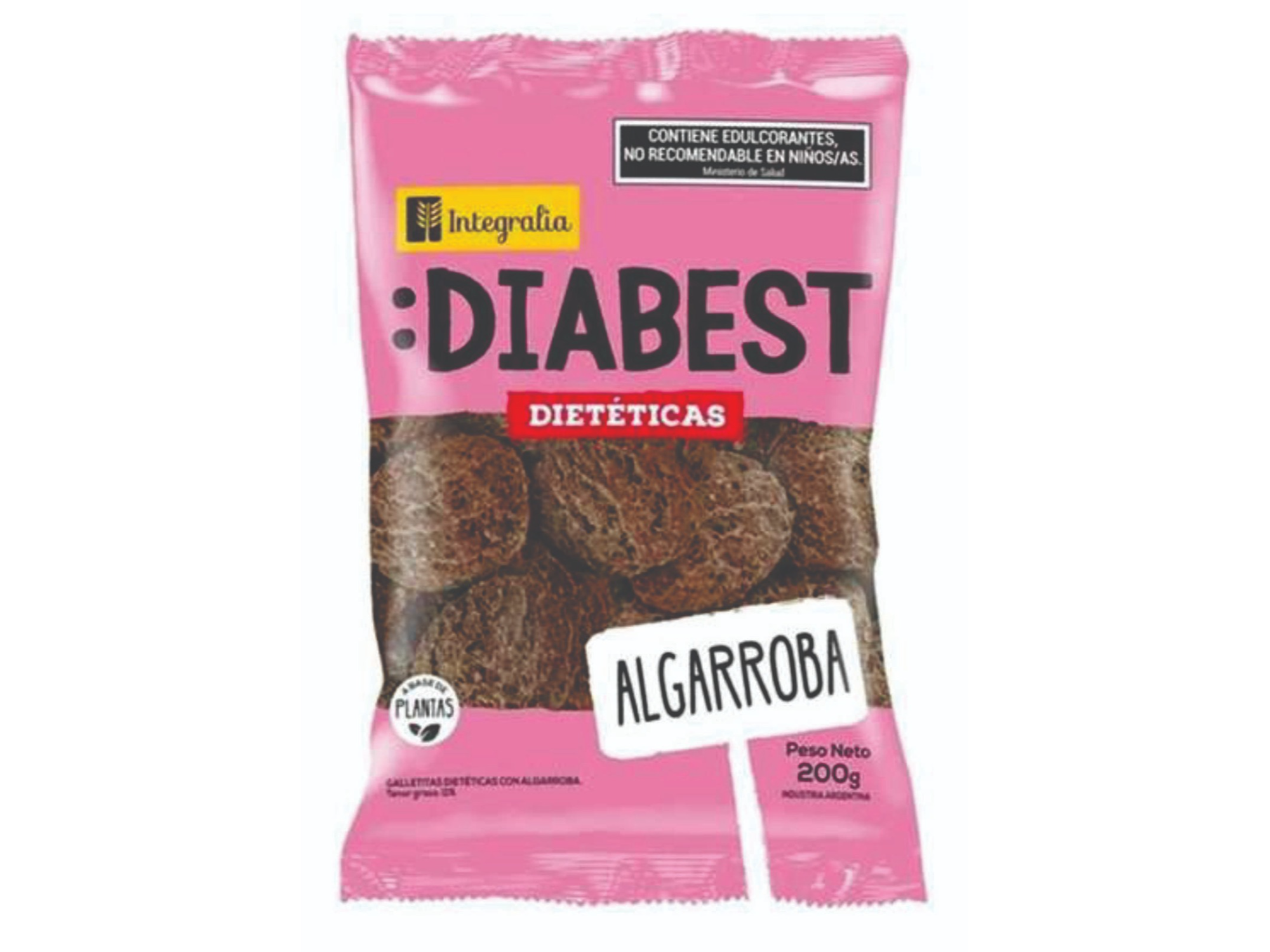 Galletas Diabest  de Algarroba. Sin Azucar Agregada (Copia) (Copia) (Copia)