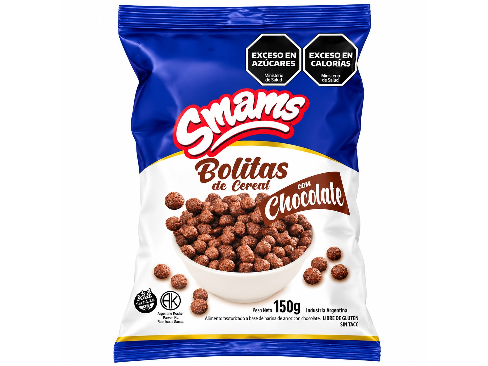 Bolitas de Chocolate sin TACC x150g