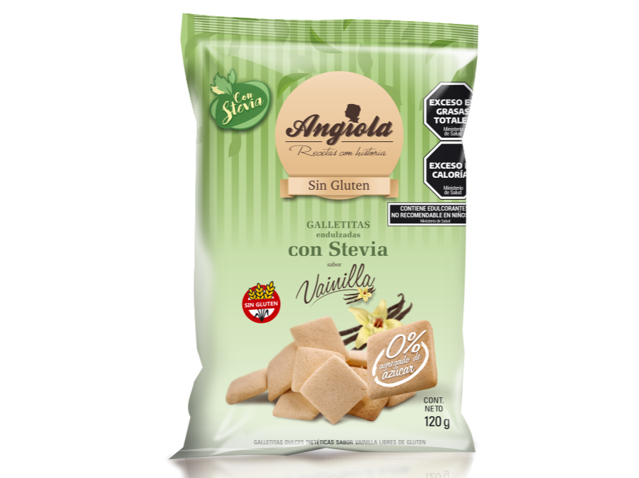 Galletitas sin azucar sabor Vainilla