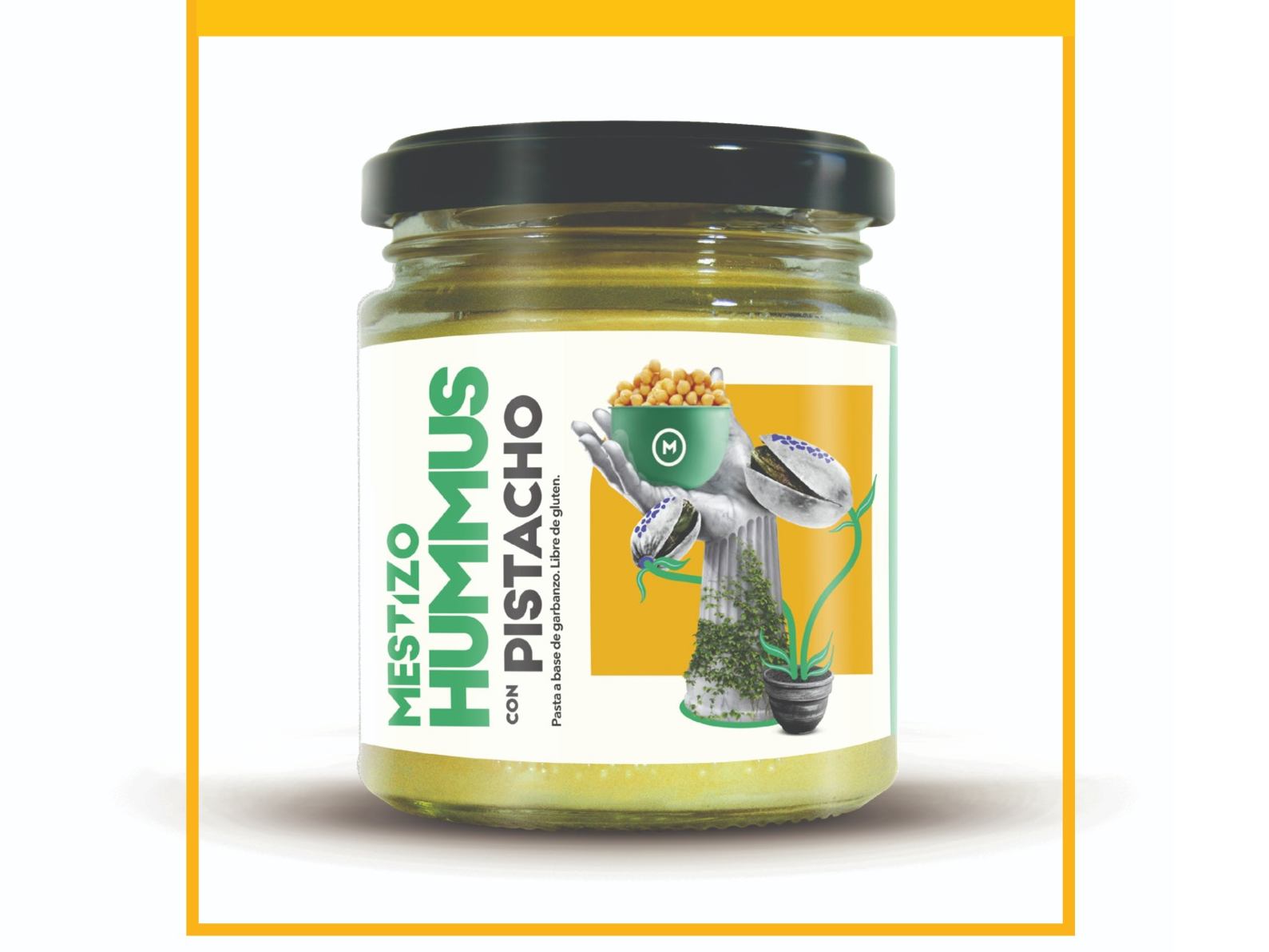 Hummus con Pistacho