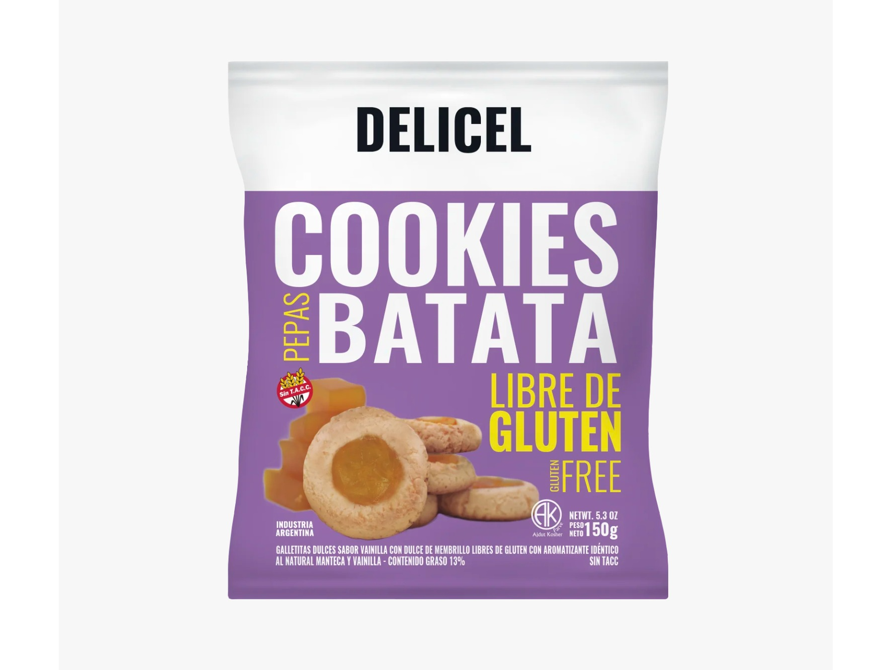 Cookies de Batata (Pepas)