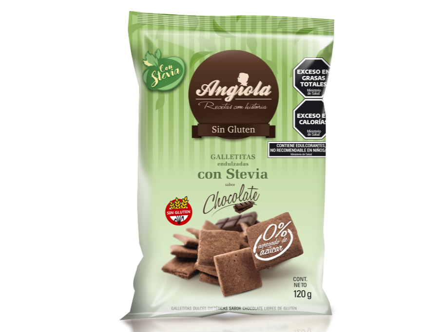 Galletitas sin azucar sabor Chocolate