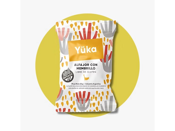 Alfajor Yuka de Membrillo x 6 unidades