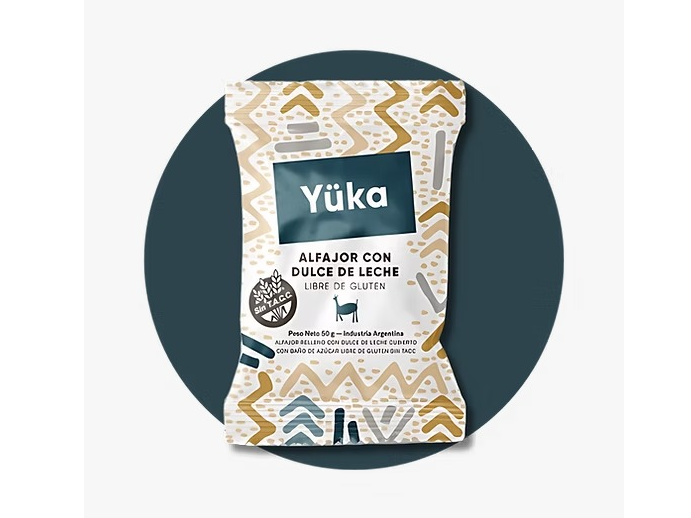 Alfajor Yuka de Dulce de Leche x 6 unidades