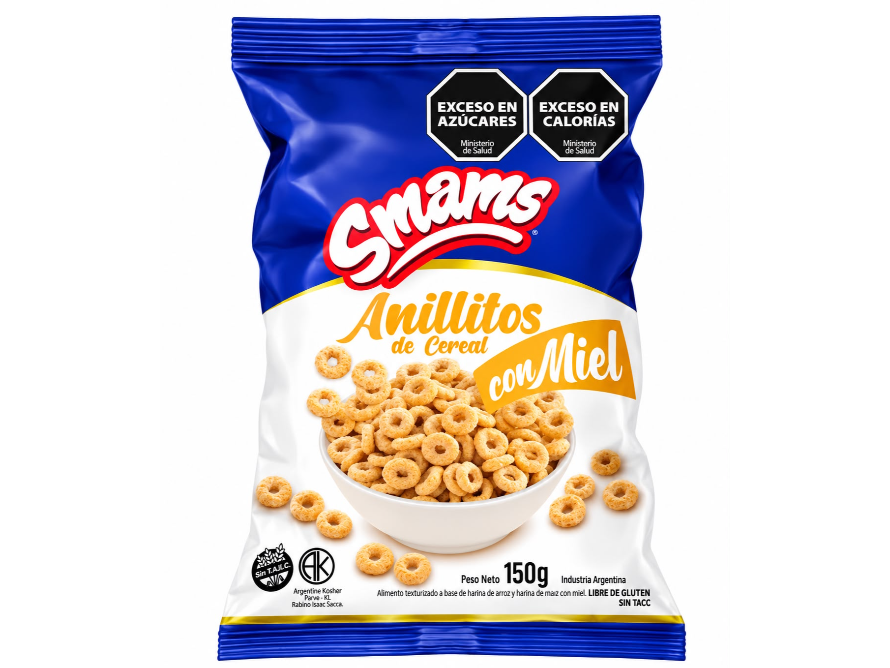 Anillitos de Cereal con Miel x 150g