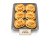 Empanadas Jamón y queso x 6 unidades