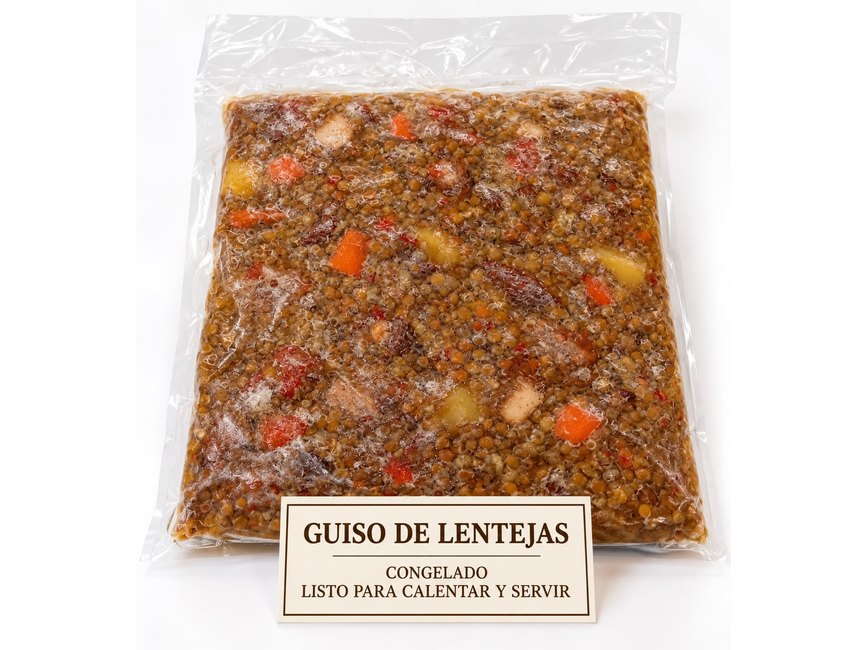 Guiso de lenteja x500gr
