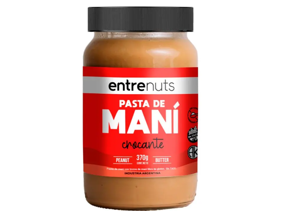 Pasta de mani Crocante Entrenuts 370g
