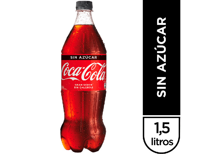 Coca zero 1,5 lt