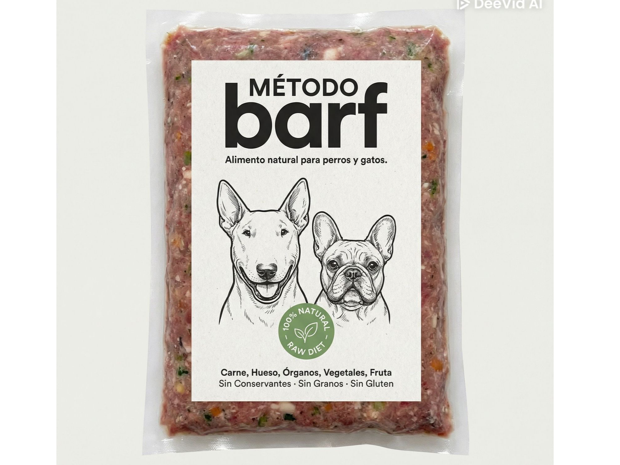 Viada barf perro pack mensual