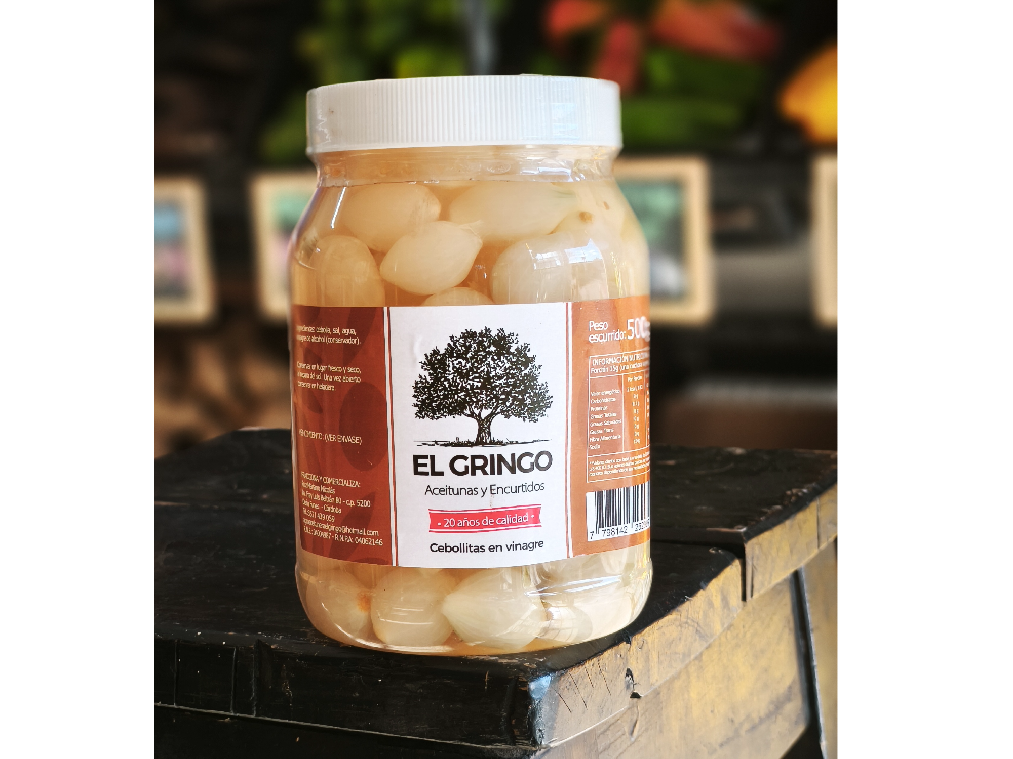 Cebollitas en vinagre