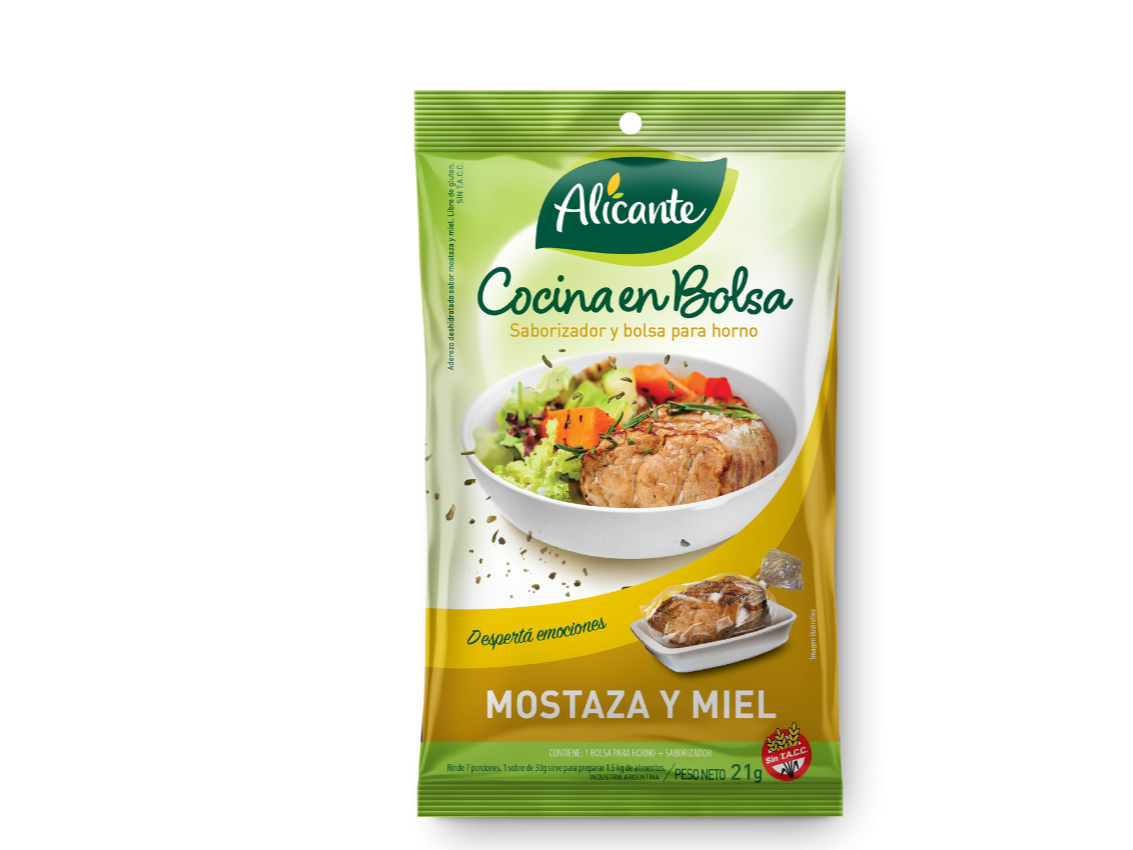 Cocina En Bolsa Mostaza y Miel
