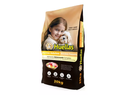 4 huellas mordida pequeña 20kg