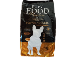 pupy food mordida pequeña 15kg