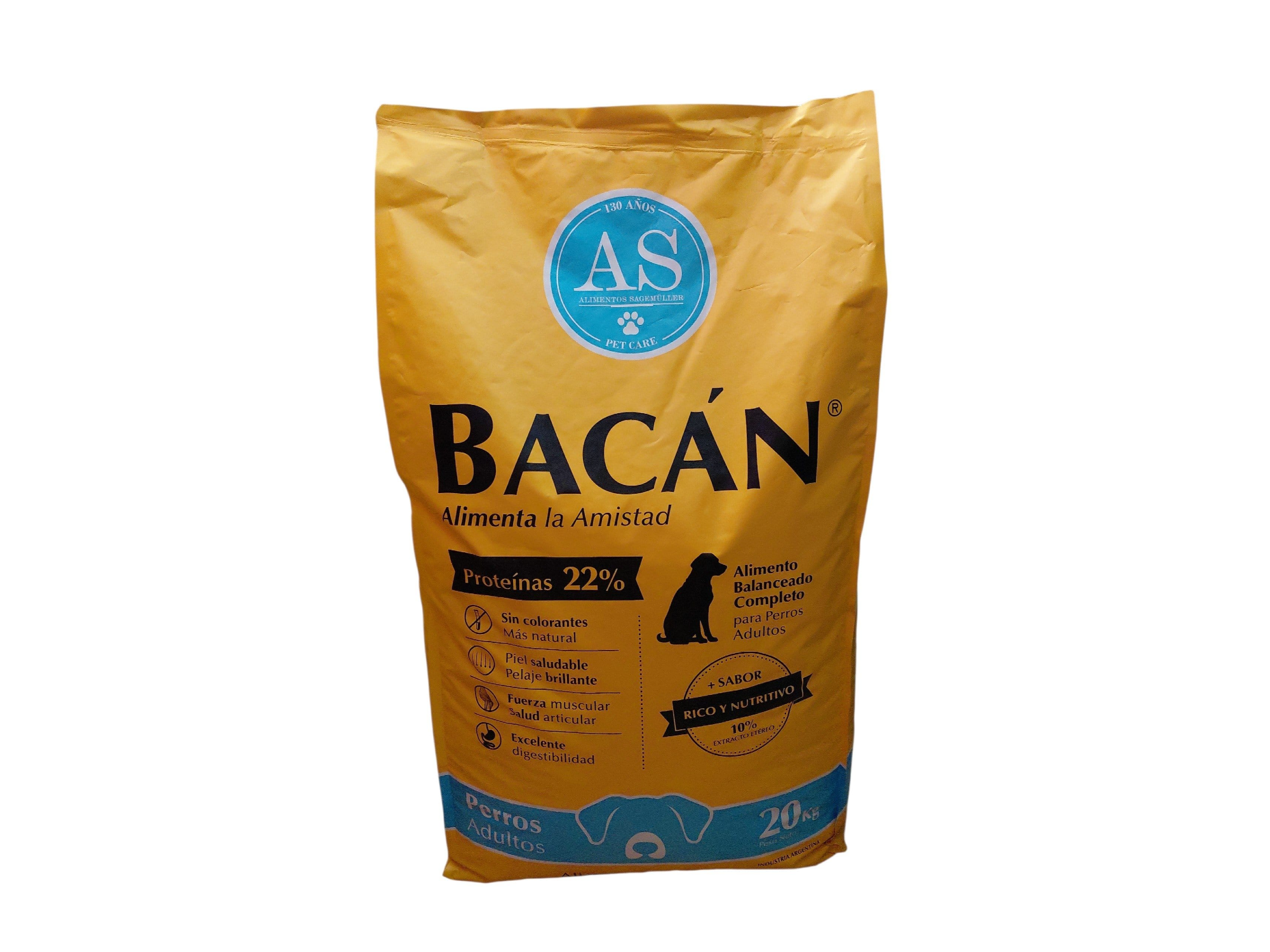 bacan adulto 20kg