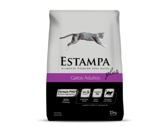 estampa plus gato adulto 8kg