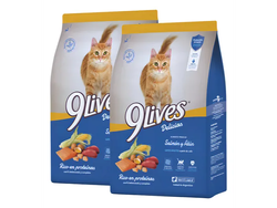 9 lives salmon y atun 8kg