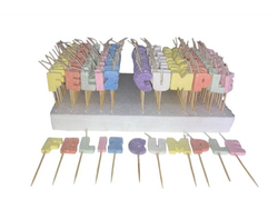 Velas Frase "Feliz Cumple" 1