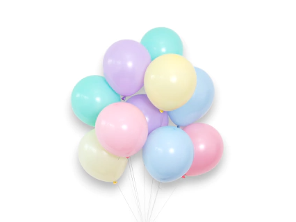 GLOBOS MIX PASTEL x25