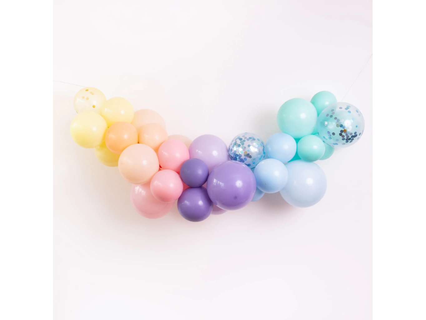 Arco Globos Colores pasteles