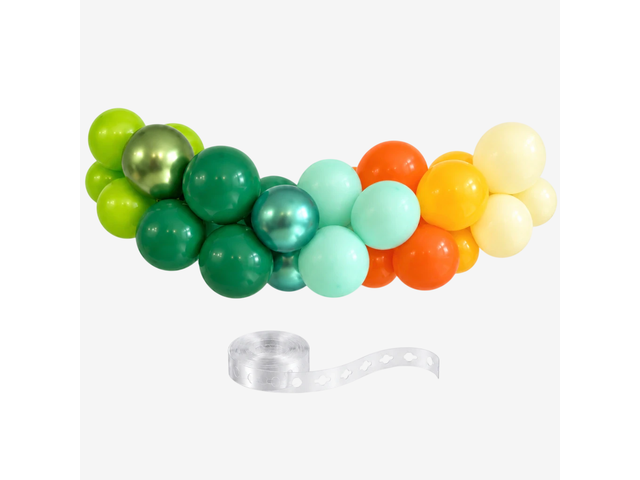 Arco Globos Colores Dino