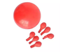 GLOBOS 12" rojo x 25 uni