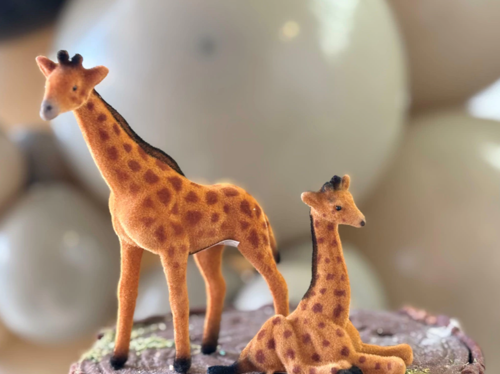 Animalitos de Felpa Jirafa con Jirafa bebe