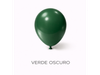 GLOBOS 12" verde oscuro x 25 uni