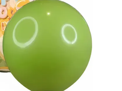 GLOBO INTENSE verde palta 12" x 25 uni