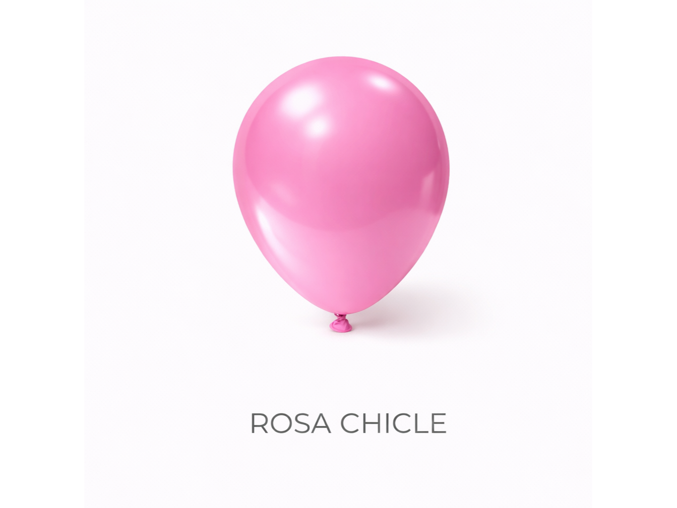 GLOBOS 12" rosa chicle x 25 uni