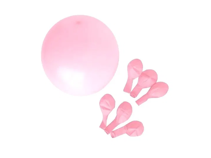 GLOBOS 12" rosa pastel x 25 uni