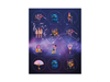 Plancha de Stickers "Guerreras K-Pop"