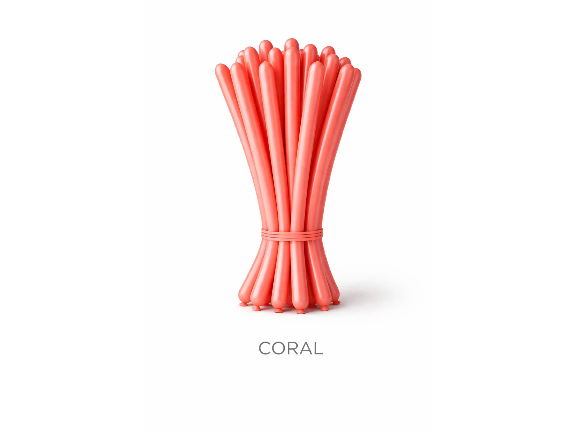 Globos Latex 260 X 25 (CORAL)