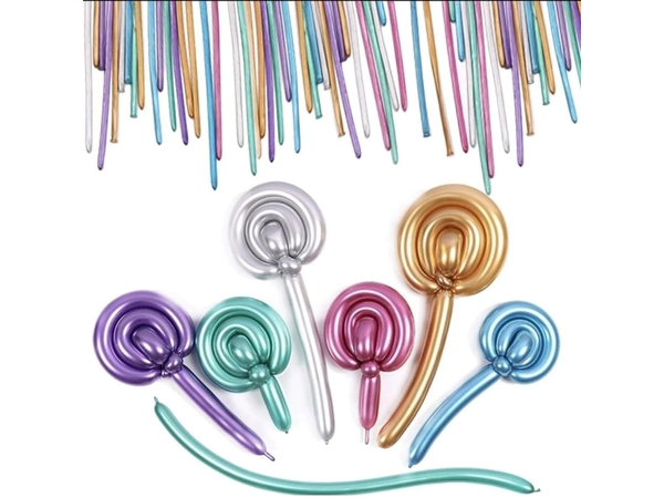 Globos Chrome 260 ROSE GOLD (X25)