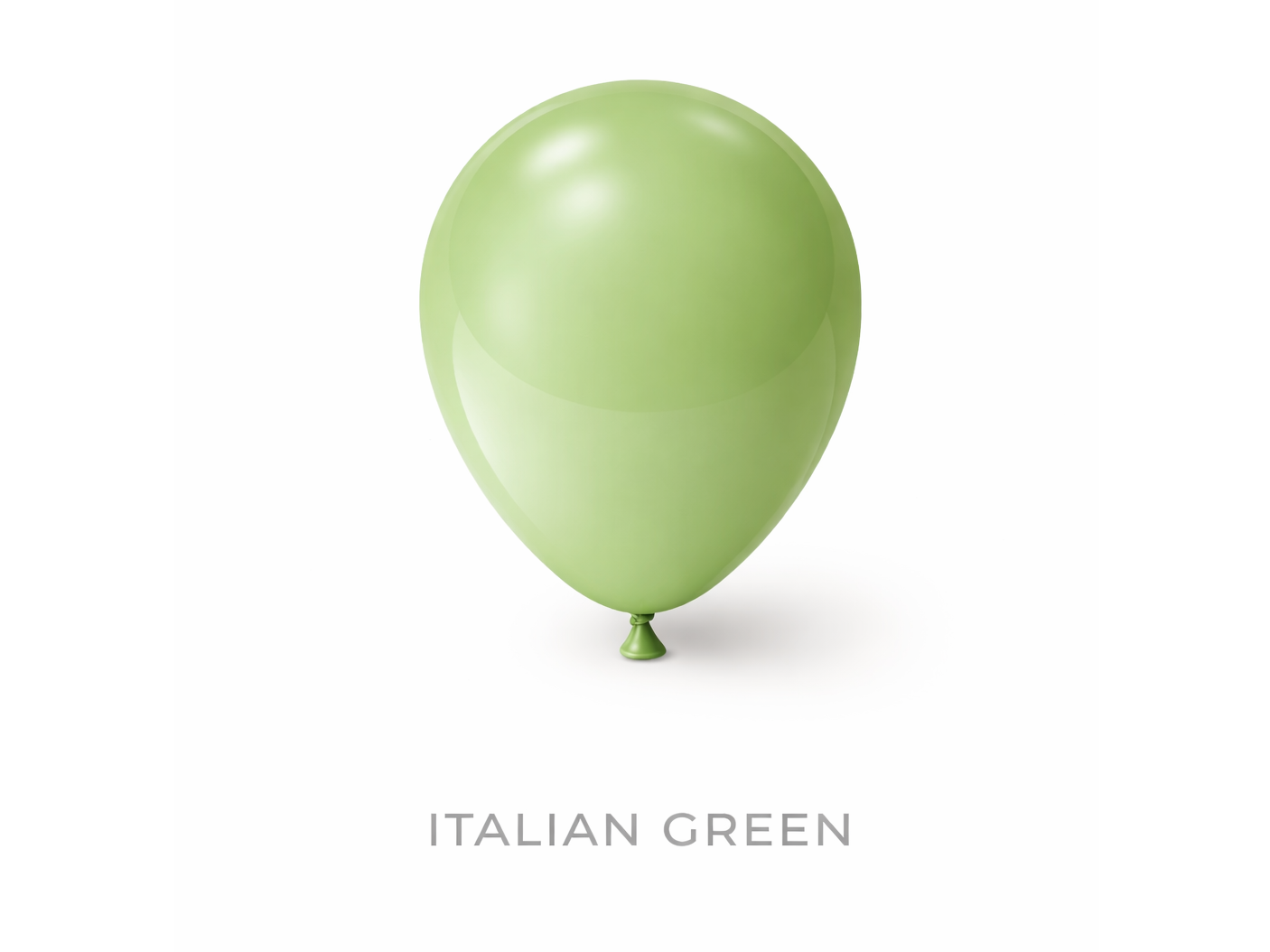 GLOBOS INTENSE 12" italian green x 25 uni