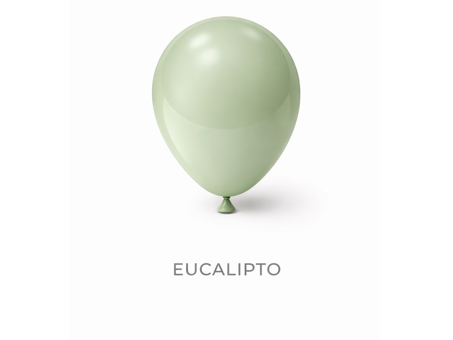GLOBOS INTENSE 12"eucalipto x 25 uni